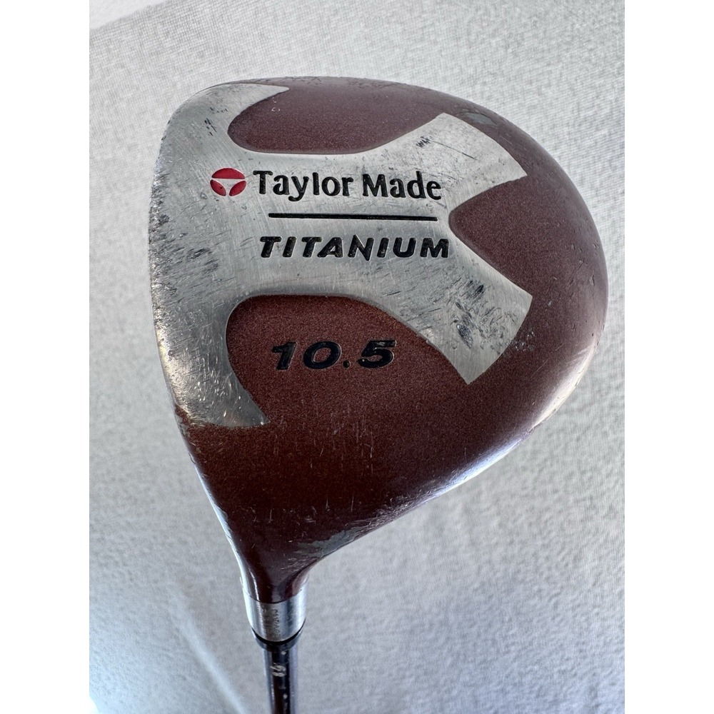 TaylorMade Titanium Driver 10.5° RH 47” Bubble Shaft S-90 Plus
